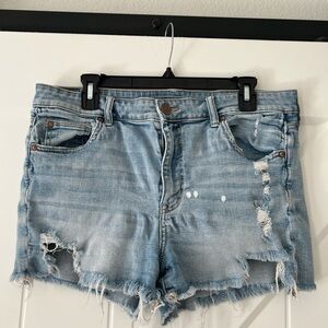 American Eagle Outfitters Distressed Denim Shorts